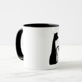 Mug chat noir (Devant gauche)