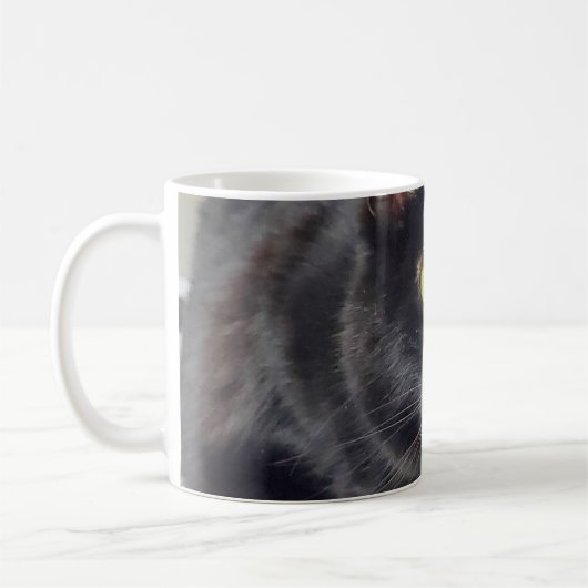 Mug chat noir (Gauche)