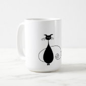 Mug Chat noir (Devant gauche)