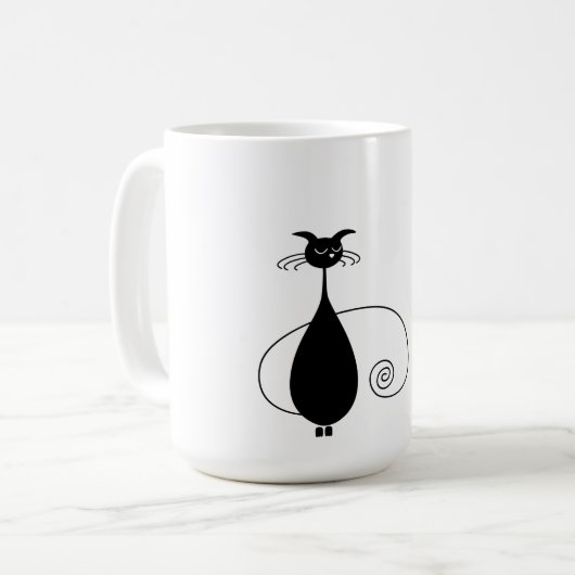 Mug Chat noir (Devant gauche)