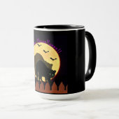 Mug Chat noir (Devant droit)