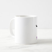 Mug Chat noir à coller ou à traiter (Devant gauche)