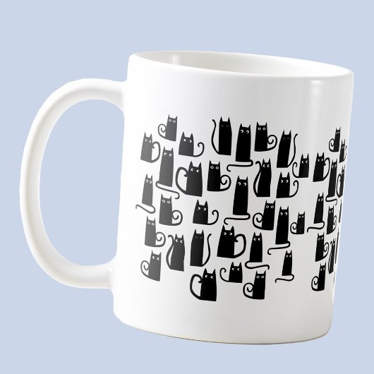 Mug Chat noir amusant