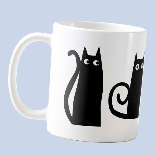 Mug Chat noir amusant