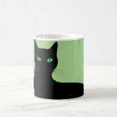 Mug Chat noir aux yeux verts (Centre)