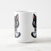 Mug Chat Noir avec Cravate de cabot (Centre)