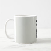 Mug Chat Noir avec Lunettes (Gauche)