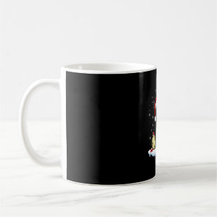 Mug Chat Noir Avec Un Chapeau De Noël Costume Chat De