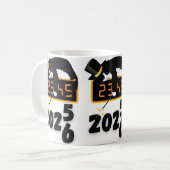 Mug Chat noir bonne année (Devant gauche)