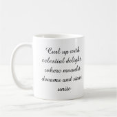 Mug Chat noir céleste pour les amateurs de chats et d' (Gauche)