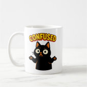 Mug Chat noir confus (Gauche)