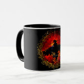 Mug Chat noir cool (Devant gauche)