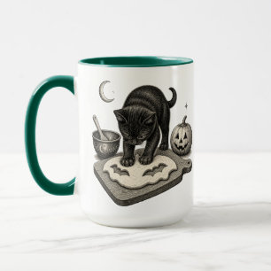Mug Chat noir Cuisine de Halloween
