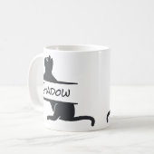 Mug Chat noir Customisé (Devant gauche)