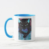 Mug Chat noir de filasse égyptienne (Gauche)