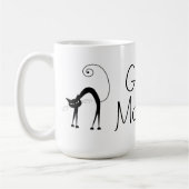 Mug Chat noir de Voxkitty - bonjour (Gauche)