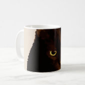 Mug Chat noir déco style boho (Devant gauche)