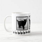 Mug Chat noir d'Halloween (Gauche)
