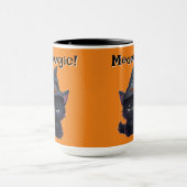 Mug Chat noir d'Halloween magnifique mignon (Centre)