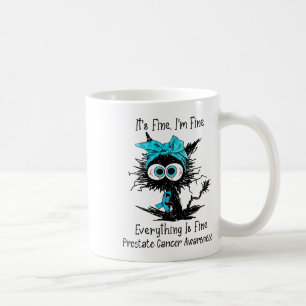 Mug Chat noir drôle Son fin Je suis un beau cancer de 