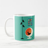 Mug Chat noir du milieu du siècle avec mini-ongles (Gauche)