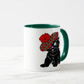 Mug Chat noir écossais (Devant droit)