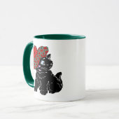 Mug Chat noir écossais (Devant gauche)