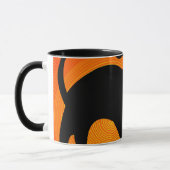 Mug Chat noir effrayant Halloween (Gauche)