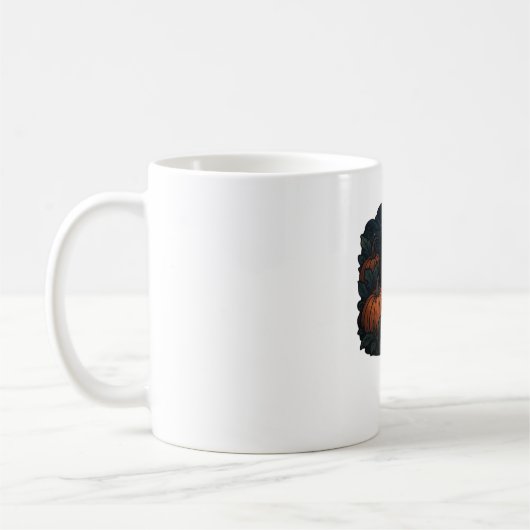 Mug Chat noir en Casquette sorcier - Matcha Latte Magi (Gauche)