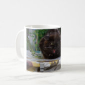 Mug Chat noir en colère (Devant gauche)