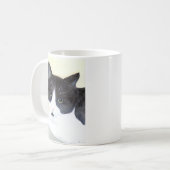 Mug Chat noir et blanc (Devant gauche)
