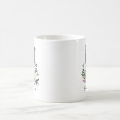 Mug Chat noir et blanc à l'aquarelle (Centre)