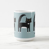 Mug Chat noir et blanc Personnalisé (Centre)