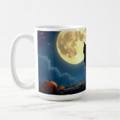 Mug Chat noir et Citrouille (Gauche)