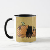 Mug Chat Noir Et Musique Citrouille (Gauche)