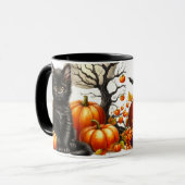 Mug Chat Noir Halloween (Devant gauche)