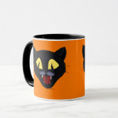 Mug Chat noir Halloween (Devant gauche)