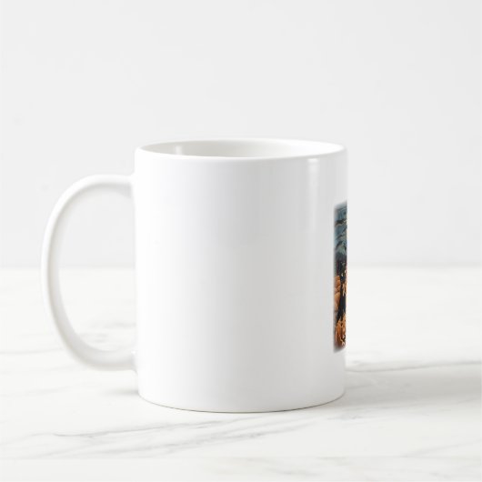 Mug Chat noir Halloween Coquette Chat Chat Halloween C (Gauche)