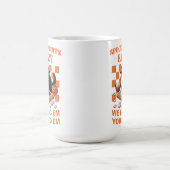 Mug Chat noir Halloween Sorcière Fantôme Biscuit Cuiss (Centre)