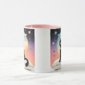 Mug Chat Noir - Installons-Nous Confortablement (Centre)