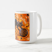Mug Chat noir joueur (Devant droit)