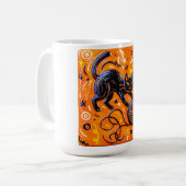 Mug Chat noir joueur (Devant gauche)