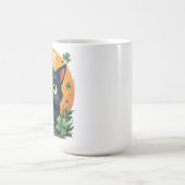 Mug Chat noir Lucky : St. Patrick's Day Clover & Coins (Centre)