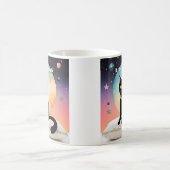 Mug Chat Noir - Mettons-nous à l'aise (Centre)