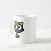 Mug Chat noir Mmm Candy Halloween (Devant gauche)