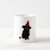 Mug Chat noir mystique avec chemise classique Casquett (Centre)