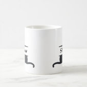 Mug Chat noir personnalisé (Centre)