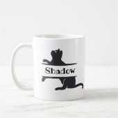 Mug Chat noir personnalisé (Gauche)