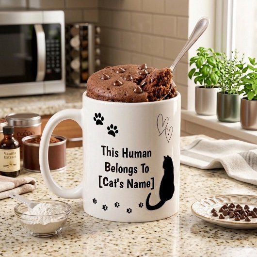 Mug Chat Noir Personnalisé