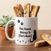 Mug Chat Noir Personnalisé